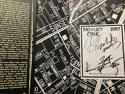MOTLEY CRUE Signed Autographed  The Dirt  Hardcover Book By All 4 Members 1st Ed • $399.99