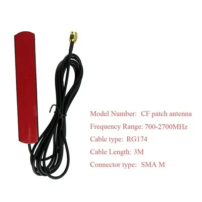 £8.70 • Buy WIFI Antenna Antenna 3G For Modem Router 50 Ohm 2PCS LTE Patch SMA Male