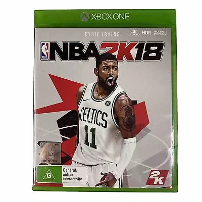 NBA 2K18 - Xbox One - Complete With Manual - VGC + Free Postage • $12.95