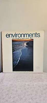 Environments New Concepts In Stereo Sound Sd 66001 Disc 1 Vinyl Record 1970 • $11.65