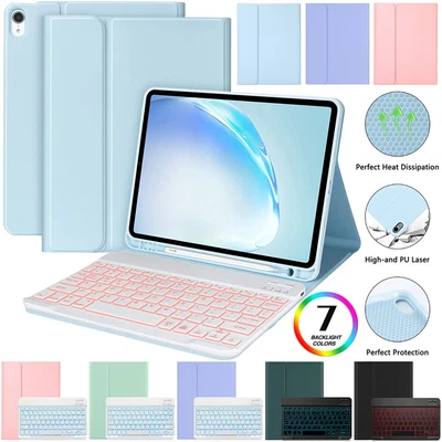 $46.99 • Buy Smart Case & Bluetooth Keyboard For IPad 10/9/8/7/6/5th Gen Air 5/4/3/2/1/Pro 11