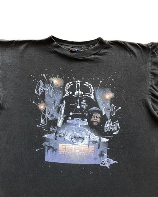 $120 • Buy Vintage 1997 Star Wars Empire Strikes Back Special Edition T Shirt XL