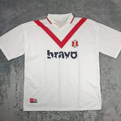 £69.95 • Buy Leyton Orient 1999/2000 Home Football Shirt Jersey 2XL XXL Bravo Orient Leisure
