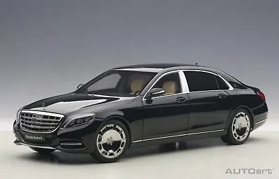 Brand New AUTOart Mercedes Maybach 1:18 S Class S600 SWB Black 76293 • £499.95