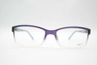 Visatec 20 15026 Purple Transparent Silver Rectangular Glasses Frames New • $78.66