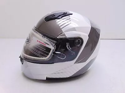 GMAX MD-04S Modular Reserve Snow Helmet White/Silver 3XL • $59.99