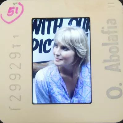 OA24-071 1980s Actress Bo Derek On Set Orig Oscar Abolafia 35mm COLOR SLIDE • $12