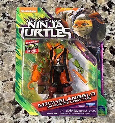 Michelangelo In Pirate Costume - TMNT Out Of The Shadows Movie - New In Box • $24.99