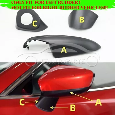 Car Side Mirror Lower Cover Wing Mirror Shell Cap For Mazda 6 2014~2017 New • $22.60