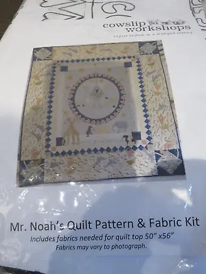 Cowslip - Mr Noahs Quilt Kit With Fabrics & Pattern 50” X 56” • £48