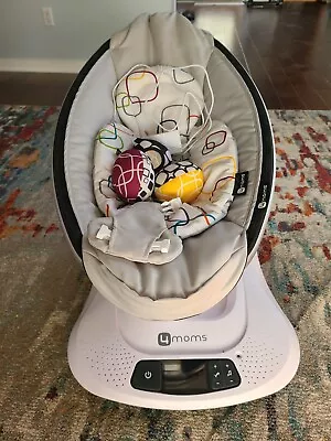 4moms 2000800 MamaRoo 4 Infant Seat - Gray With Infant Insert • $75