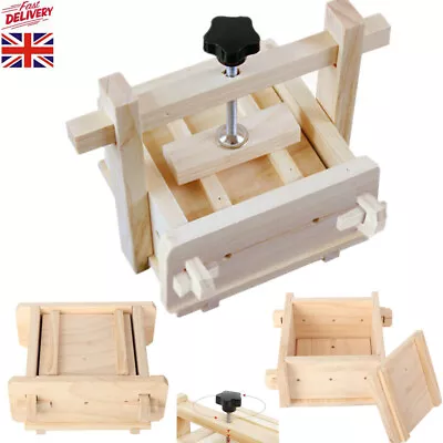 Wooden Tofu Maker Press Mold Kit Homemade Machine Tools  • £22.35