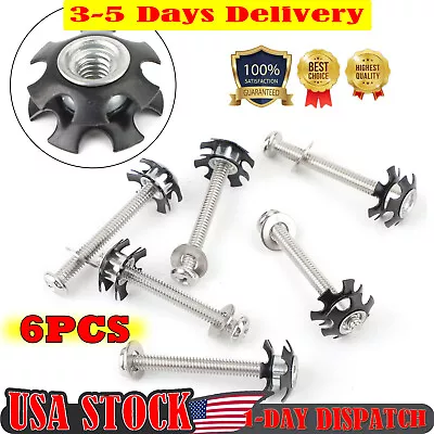 6x RV LADDER REPAIR KIT Nutstainless Bunk Motorhome Parts Camper Trailer Coach Y • $10.73