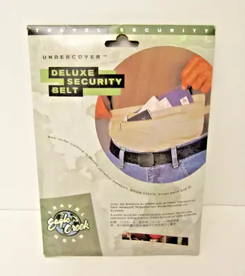 EAGLE CREEK Travel Gear Undercover Money DELUXE SECURITY BELT Adjustable NEW NIP • $8.25