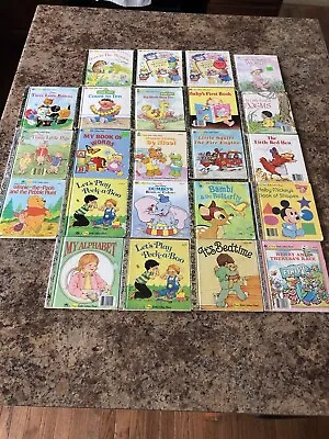 FIRST LITTLE GOLDEN BOOKS- You Choose Title VINTAGE Build A Lot $3 Each • $3