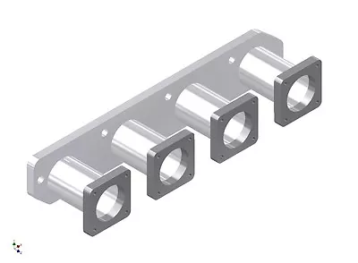 $542.21 • Buy Peugeot 306 GTI6 & 405 MI16 Inlet Manifold To Suit Jenvey SF Throttle Bodies