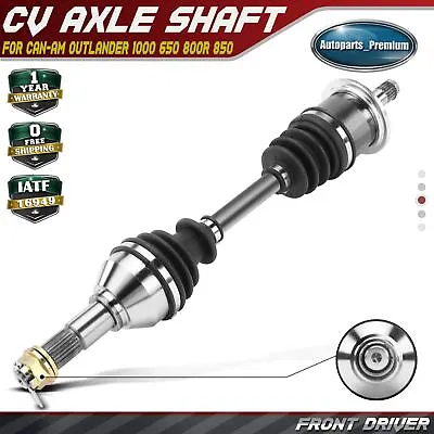 Front Left LH CV Axle Assembly For Can-Am Outlander 1000 650 800R 850 L 570 4x4 • $64.99