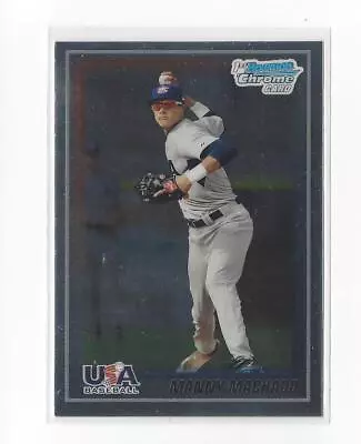 2010 Bowman Chrome 18U USA #10 Manny Machado RC Rookie Orioles Padres • $9.99