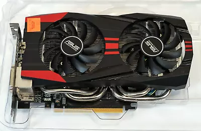 ASUS GTX 760 DirectCU II OC 2GB 2xDVI/1xVGA/HDMI Graphics Card GTX760Ti-OC-2GD5 • $39.99