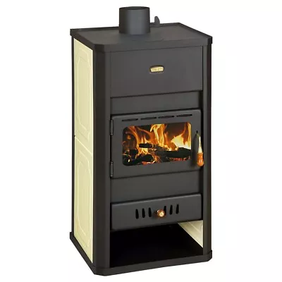 Wood Burning Stove For Central Heating System Prity S3 W13 With Integral Boiler • £815