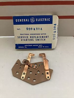 New GE General Electric Motor Starting Switch 939A204  • $15