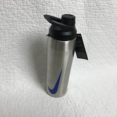 $34 • Buy Nike Hypercharge Twist-Cap Stainless Steel Water Bottle 24oz New