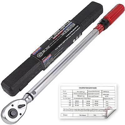 UYECOVE 3/4 Inch Torque Wrench 60 Tooth Torque Wrench 3/4 Drive 100-400FT.LB... • $153.15