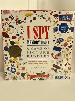 I Spy Memory Game   New Sealed Scholastic 8 Ways To Play Briarpatch • $16.99