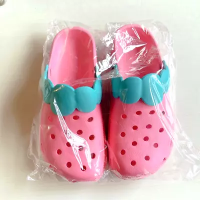 Strawberry Sandal Slippers Shoes Brand M Size 25cm 10  Fruit Kawaii Japan • £45.85