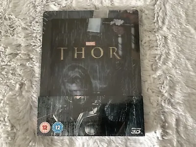 Thor Lenticular (Blu-Ray) Steelbook (Zavvi) (3D + 2D) (New / Sealed) • £60