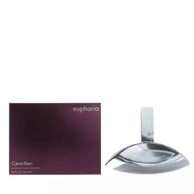 Calvin Klein Euphoria 100ml Edp Spray For Her - New Boxed & Sealed - Free P&p • £41.04