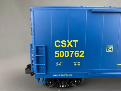 O MTH Premier 20-90019A CSX Modern 50’ DDP Box Car #500762 O1650 LZ • $59.98