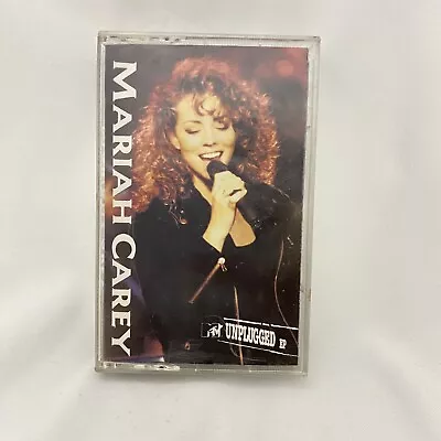 Mariah Carey MTV Unplugged EP 1992 Cassette Tape MTV Networks Vintage Music • $6.49