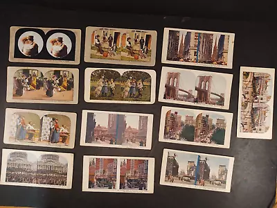 Vintage Assortment Lot #4  Stereoview Cards • $18