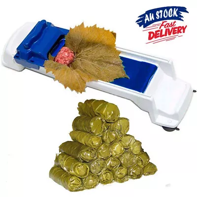 Magic Roller Meat Sushi Vegetable Leaf Rolling Stuffed Cabbage Grape Kitchen • $10.99