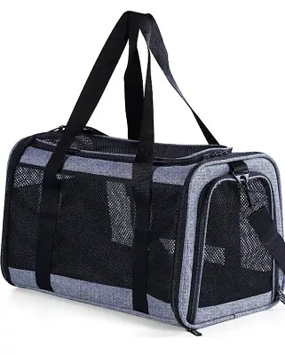 Petsfit Soft-Sided Washable Pet Carrier Puppies/Kittens/Rabbit Breathable Mesh • $49