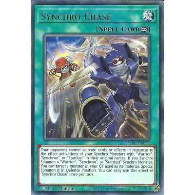 MZMI-EN047 Synchro Chase : Rare Card : 1st Edition : YuGiOh Trading Card Game • £0.99