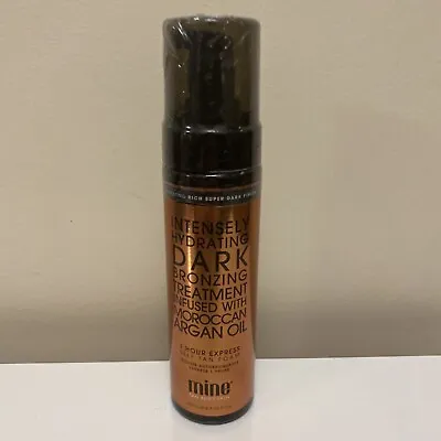 MINETAN Intensely Hydrating Dark 1 Hour Express Self Fake Tan Moroccan Oil Foam • £12.56