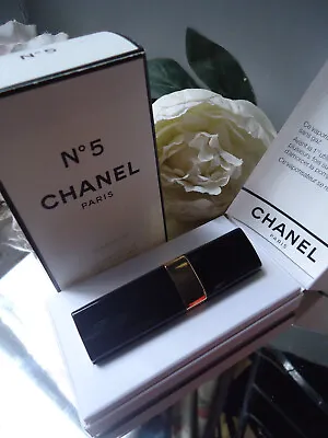 Luxury CHANEL Gift Wrap No5 PARFUM Purse Spray Vintage 1990s Sealed Box Oakmoss • £145