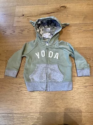 £5 • Buy Baby Gap Star Wars Yoda Hoodie - 12-18 Months