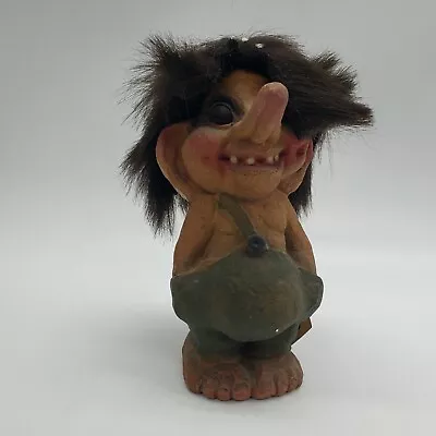 Vintage Norway NyForm Troll With Tag Handmade Approx. 6  #118 ~ As Is Read Desc. • $43.60