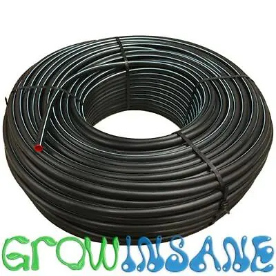 19mm - LDPE X-Large Pipe 3/4 Inch Garden Irrigation Fits Antelco High Flow • £0.99
