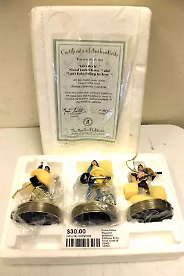 The Bradford Editions Elvis Presley Musical Ornament Collection Rare (52993) • $30