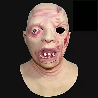£18.99 • Buy Redneck Inbred Hillbilly Full Head Latex Mask Deluxe Fancy Dress Halloween Jason
