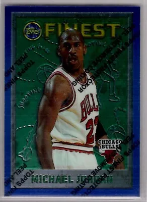 1995-96 Michael Jordan - Finest #229 With Peel- Hof - The Last Dance - Goat • $75