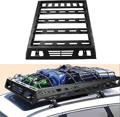 57''x43'' Heavy Duty Steel Roof Rack Cargo Top Luggage Carrier Basket Holder NEW • $141.54