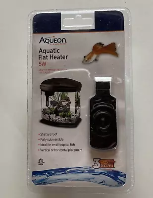 AQUEON Aquatic Flat Heater 5w. Submersible Shatterproof. All About The Fish. • $2.24