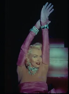 Marilyn Monroe  Gentlemen Prefer Blondes  Hot Color Transparency Slide • $24.99