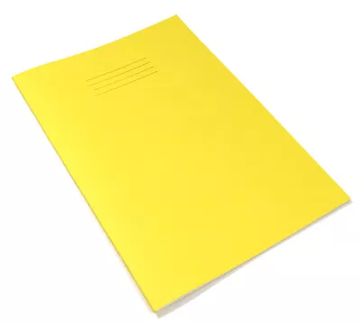 £4.17 • Buy Exercise Books 80 Pages 7mm Squares Yellow Cover (EX668117-01) - Pack Of 1