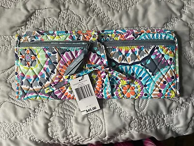 Vera Bradley Curling Iron /Flat Iron Cover  Sunny Medallion NWT FREE SHIP $45.00 • $19.99